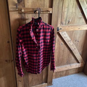 Ralph Lauren Sport black and red women’s flannel